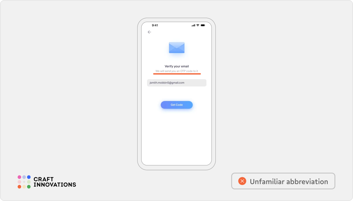 Self-Descriptiveness Usability Principle by Craft Innovations - 2.2.1. Simple and Understandable (Natural AI)