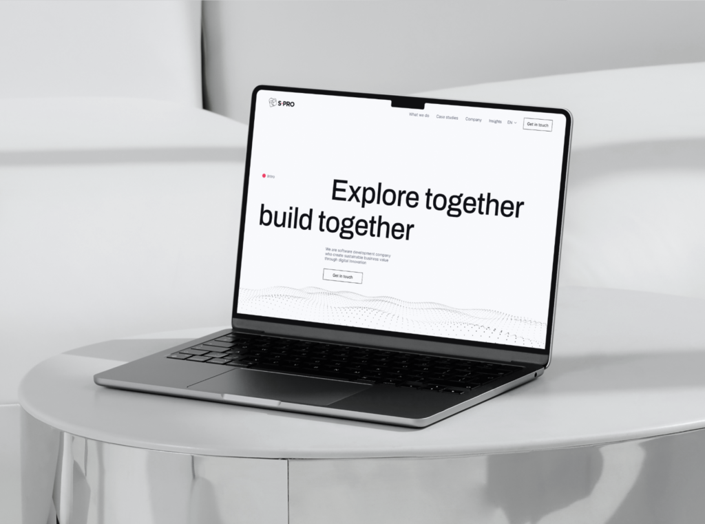 S-PRO Fintech Website Design Case Study by Craft Innovations - Cover