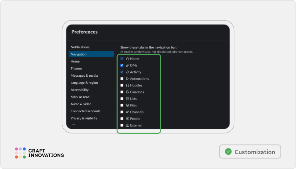 Controllability. Usability Principles by Craft Innovations - 3.1.3. Maximum Freedom and Flexibility of Actions (Slack)