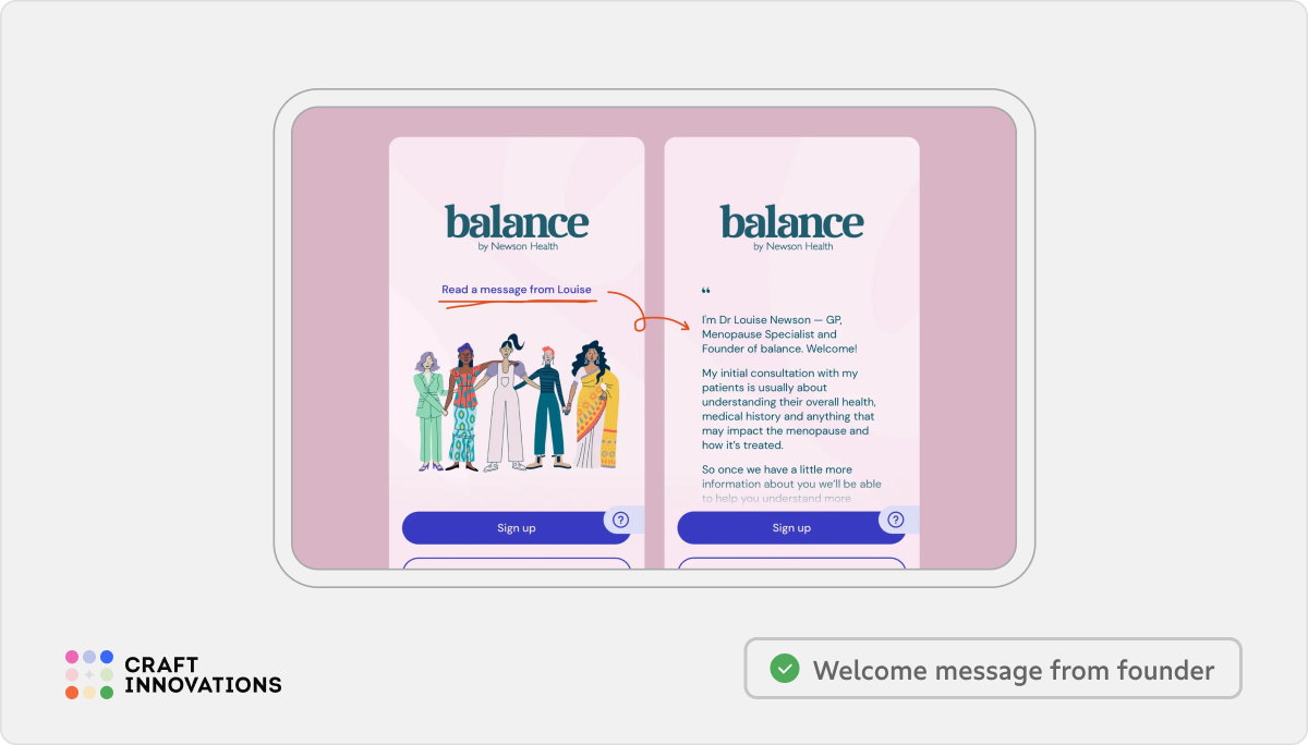 User Engagement. Usability Principles by Craft Innovations - 4.4. Positive Intent (Balance Example)