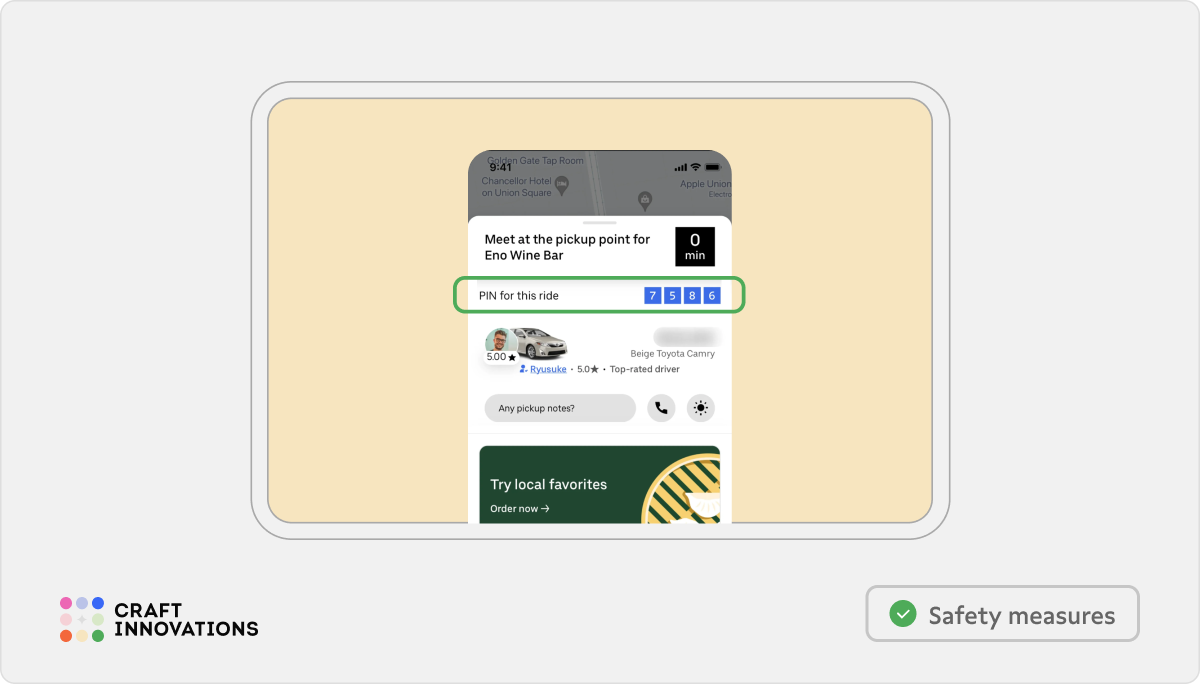 User Engagement. Usability Principles by Craft Innovations - 4.5. Contextual Relevance and Ethics (Uber Example)