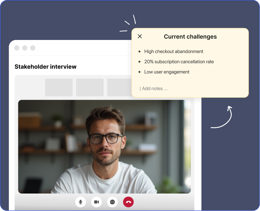 Illustration - stakeholder interview