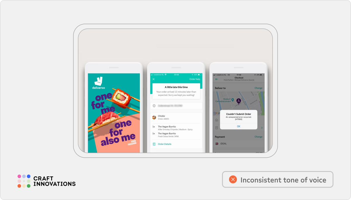 Internal Consistency. Usability Principles by Craft Innovations - 5.5.2. Consistent communication style with users