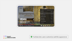 YouTube lets users customize subtitle appearance